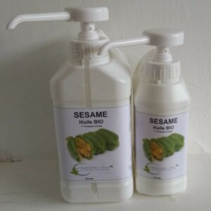 HUILE DE SESAME BIOLOGIQUE 1ERE PRESSION A FROID EN VRAC- LES TRADITIONS DE MALO – Image 2