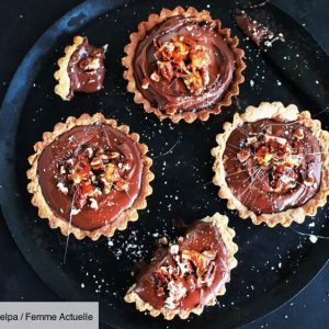 TARTELETTE SABLEE NOIX CARAMELISEES & PATE à TARTINER Biscuiterie BIOLA