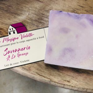 SAVON MAGIQUE VIOLETTE 140G - SAVONNERIE LA GRANGE