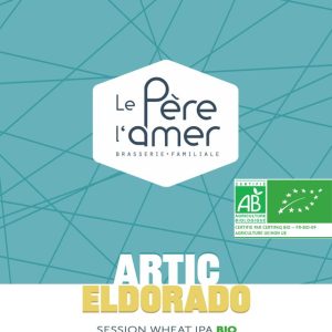 ARTIC EL DORADO BIO 75CL - BRASSERIE LE PERE L'AMER – Image 2