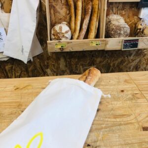 SAC A PAIN & BAGUETTE en coton BIO - DES FILS & CECILE – Image 4