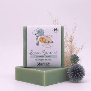 SAVON RELAXANT BIO 100G - LA FABRIQUE D'ELAIA