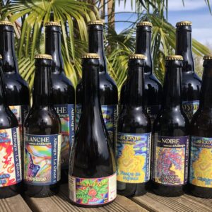 BLANCHE ERNESTINE 4.9% 33CL - BRASSERIE AILLEURS LA GNAC – Image 3