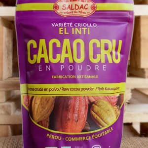 CACAO EL INTI CRU CRIOLLO NON SUCRE BIOLOGIQUE (PEROU) – Image 2