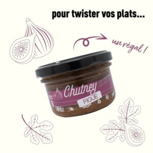 CHUTNEY AUX FIGUES BIOLOGIQUE 90G -SENFAS