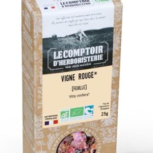 VIGNE ROUGE BIO FEUILLE COUPEE - LE COMPTOIR DE L'HERBORISTERIE – Image 2