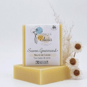 SAVON GOURMAND BIO 100G - LA FABRIQUE D'ELAIA