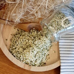 GRAINES DE CHANVRE DECORTIQUEES BIOLOGIQUES origine BRETAGNE – Image 2