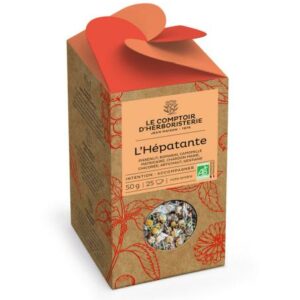 TISANE L'HEPATANTE BIO DRAINANTE DU FOIE - LE COMPTOIR D'HERBORISTERIE – Image 2
