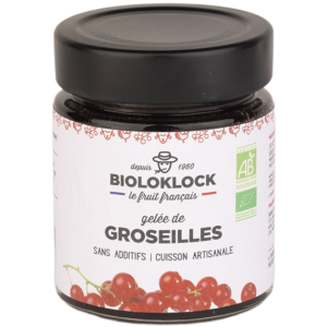 GELEE DE GROSEILLES BIO 160G - BIOLOKLOCK