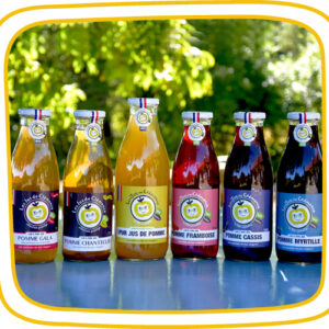 PUR JUS BIO POMME FRAMBOISE 75CL - FAMILLE TEULET – Image 2