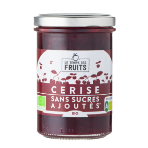CERISE SANS SUCRES AJOUTES BIO 210g - LE TEMPS DES FRUITS