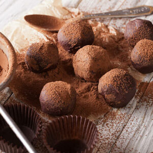 TRUFFES CACAO & TRUFFES PRALINE NOISETTES BIO - SAVEURS & NATURE – Image 6