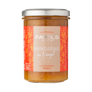 PREPARATION GOURMANDE MANDARINE NOUGAT 250g - FAVOLS LES PATISSIERES