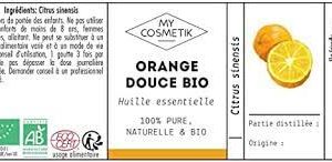 HUILE ESSENTIELLE ORANGE DOUCE AB 10ML - MY COSMETIK – Image 2