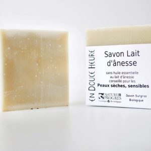 SAVON BIOLOGIQUE AU LAIT D'ÂNESSE 100G NATURE & PROGRES
