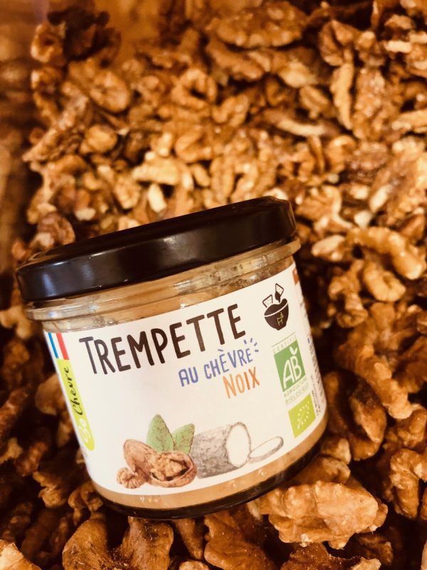 TREMPETTE AU CHEVRE AFFINE & NOIX AB 90G - SO CHEVRE