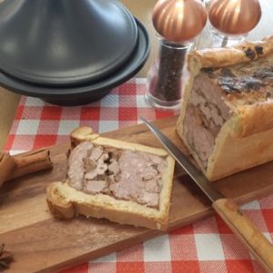PATE EN CROÛTE AU VOLAILLE THYM CITRON BIO - TRADITIONS CHARCUTIERES BIO