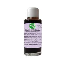 EXTRAIT DE VANILLE BOURBON BIO de MADAGASCAR 15ML - NATALI