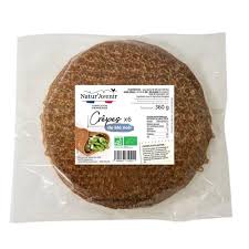 CRÊPES FINES DE BLE NOIR BIO X6 360g - NATUR'AVENIR