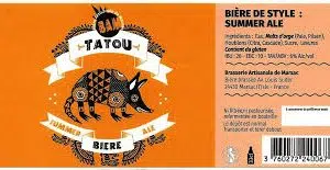 TATOU BIO 33cl - BRASSERIE BAM – Image 2
