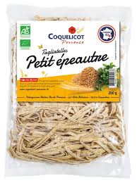 TAGLIATELLES FRAICHES AU PETIT EPEAUTRE BIO 250g - COQUELICOT EVASION