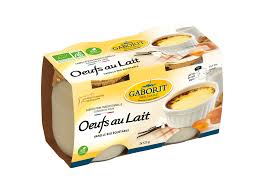 OEUFS AU LAIT BIO 2X125g - GABORIT