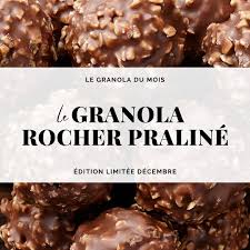 GRANOLA FACON ROCHER PRALINE AU CHOCOLAT BIO - LOUMAE