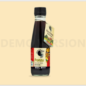 PONZU SAUCE SOJA CITRONNEE BIO & VEGAN 200ml - AUTOUR DU RIZ