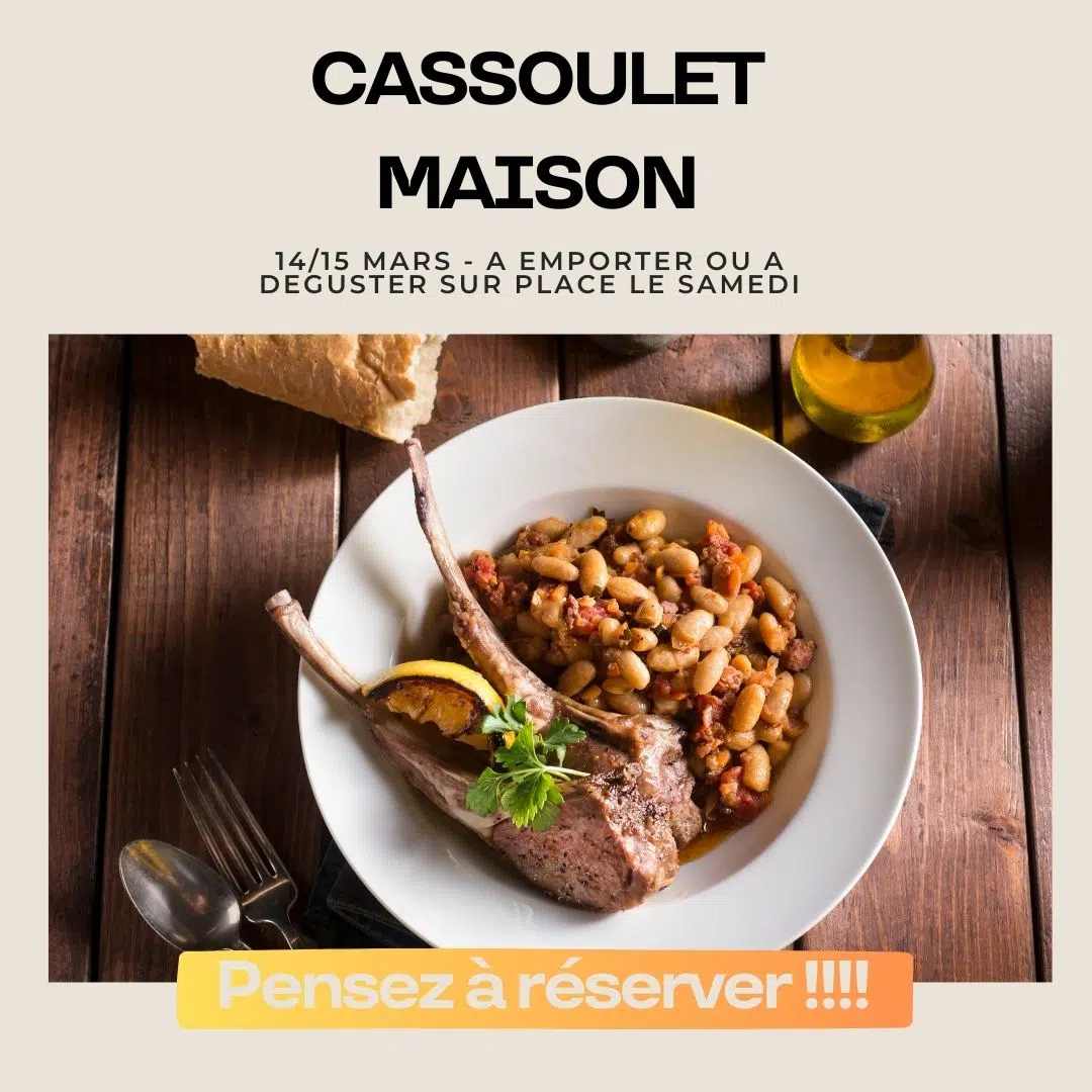 Cassoulet mars 2026