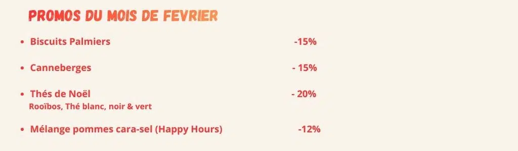 promotions du mois de fevrier 2026 LPDB
