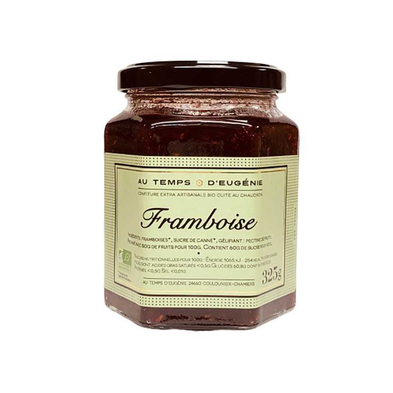 CONFITURE EXTRA DE FRAMBOISES AB 325G - AU TEMPS D'EUGENIE