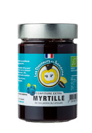 CONFITURE EXTRA DE MYRTILLE BIO 275G - LA FAMILLE TEULET