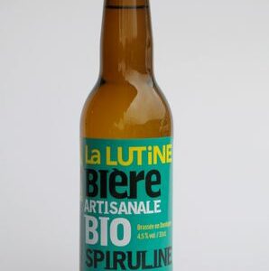 BIERE SPIRULINE AB SANS GLUTEN 33CL - BRASSERIE LA LUTINE