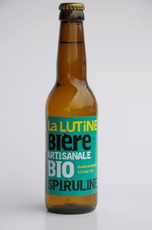 BIERE SPIRULINE AB SANS GLUTEN 33CL - BRASSERIE LA LUTINE