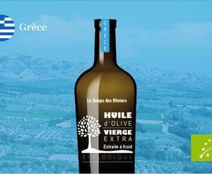 HUILE D'OLIVE VIERGE EXTRA DE GRECE BIOLOGIQUE - LE TEMPS DES OLIVIERS