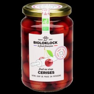 CERISES AU SIROP BIOLOGIQUES 400G - BIOLOKLOCK
