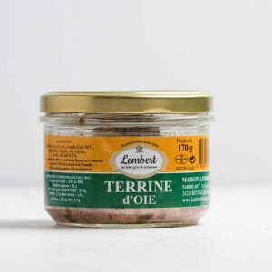TERRINE D'OIE 170G - MAISON LEMBERT