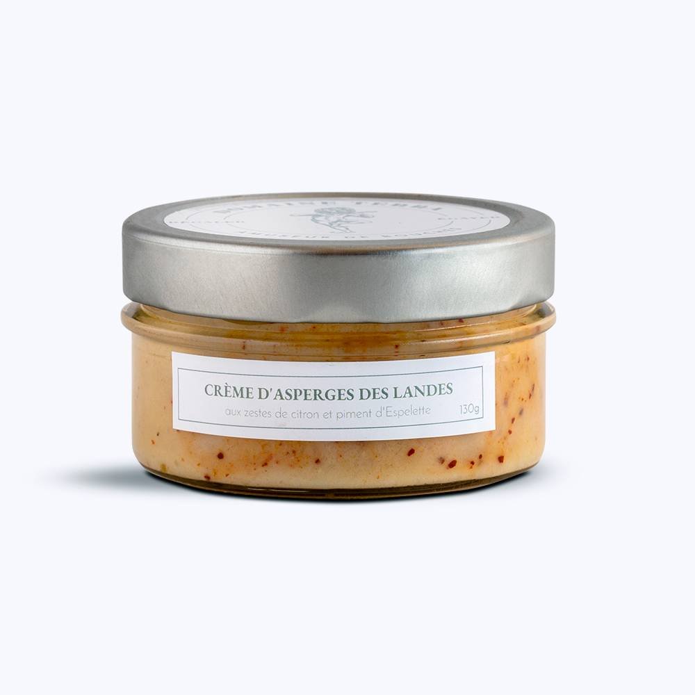 TERRINE VEGETALE ASPERGES DES LANDES AUX ZESTES DE CITRON 130G - DOMAINE TERRA