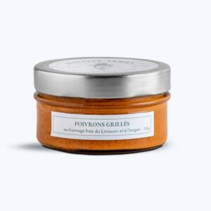 TERRINE VEGETALE POIVRONS GRILLÉS AU FROMAGE FRAIS DU LIMOUSIN 130G - DOMAINE TE