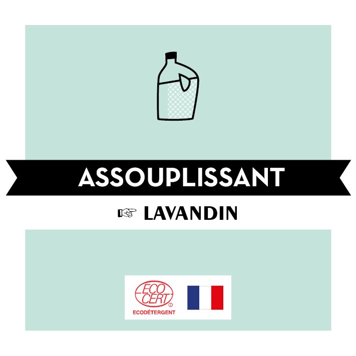ASSOUPLISSANT LAVANDIN TOUT LINGE ECOCERT - JEAN BOUTEILLE