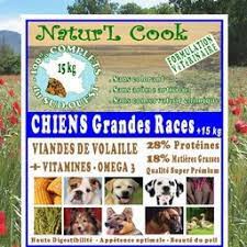 CROQUETTES CHIEN GRANDE RACE VOLAILLE VITAMINES - NATUR'L COOK