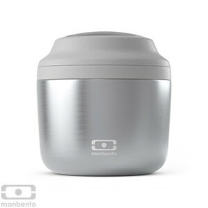 MB ELEMENT METALLIC SILVER LUNCH BOX ISOTHERME