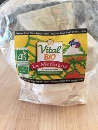 MERINGUES RONDES ARTISANALES & BIO 120g - VITAL BIO