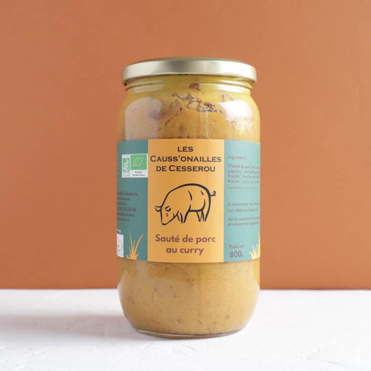 SAUTE DE PORC AU CURRY AB