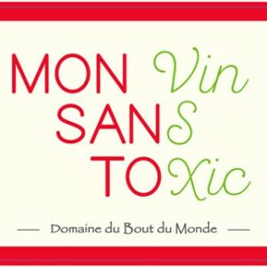 MON VIN SANS TOXIC AB SANS SULFIES AJOUTES 75CL - LE DOMAINE DU BOUT DU MONDE