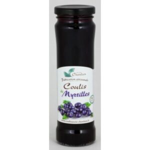 COULIS DE MYRTILLE BIOLOGIQUE 220G - CHATELAIN