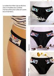 CULOTTE MENSTRUELLE ADO WEN UP "LEAVES STORY" TAILLE XS (34/36) SLOWEN – Image 6