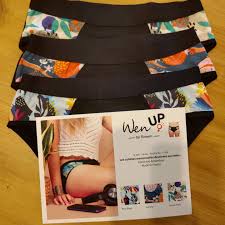CULOTTE MENSTRUELLE ADO WEN UP "LEAVES STORY" TAILLE XS (34/36) SLOWEN – Image 7
