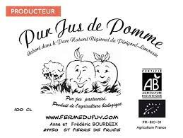 JUS DE POMMES AB 1L - LA FERME DU PUY – Image 2